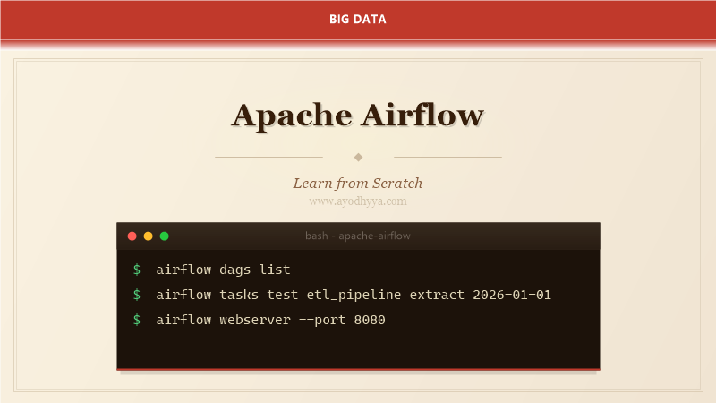 Apache Airflow Tutorial: Workflow Orchestration at Scale (2026)
