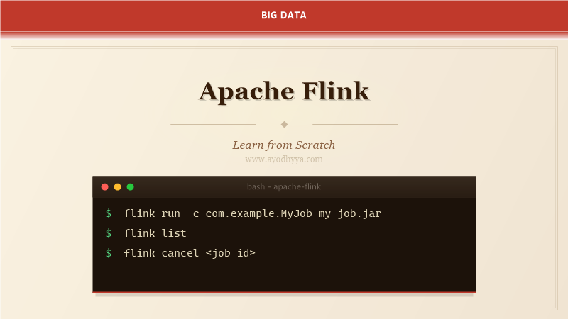 Apache Flink Tutorial: Stateful Stream Processing (2026)