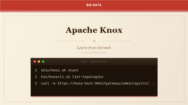 Apache Knox Tutorial: Security Gateway for Hadoop (2026)