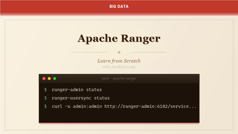 Apache Ranger Tutorial: Centralized Security Administration (2026)