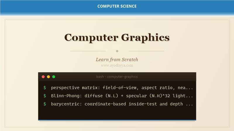 Computer Graphics Tutorial: Learn Graphics from Scratch (2026)