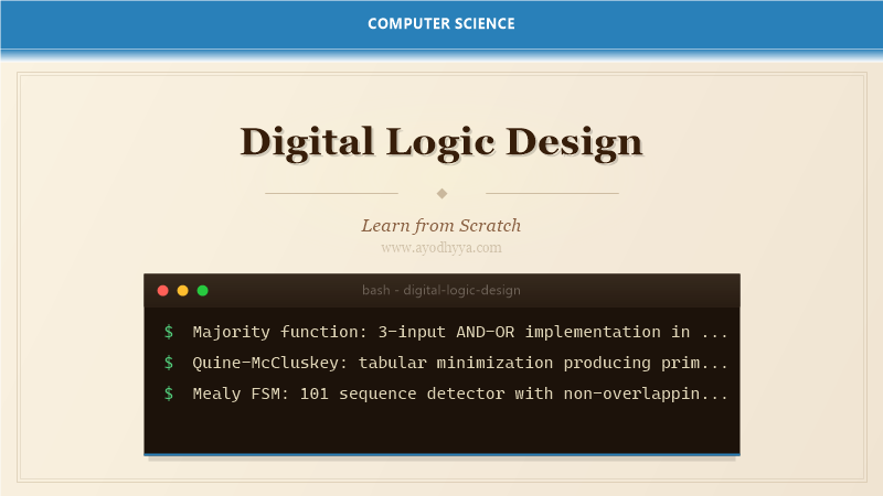 Digital Logic Design Tutorial: Learn Logic Design from Scratch (2026)