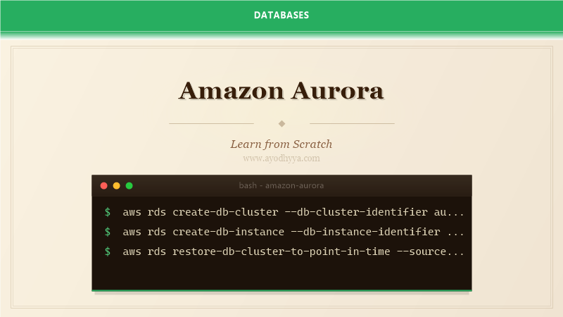 Amazon Aurora Tutorial: Learn Cloud-Native Database from Scratch (2026)