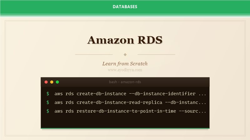 Amazon RDS Tutorial: Learn Managed Relational Database from Scratch (2026)