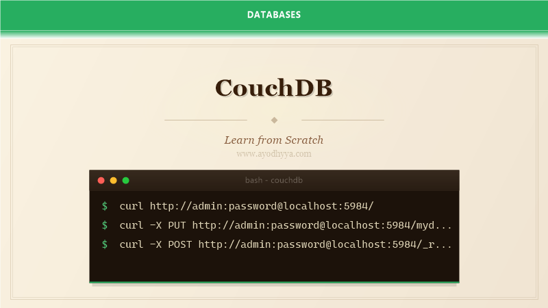CouchDB Tutorial: Learn Document Database from Scratch (2026)