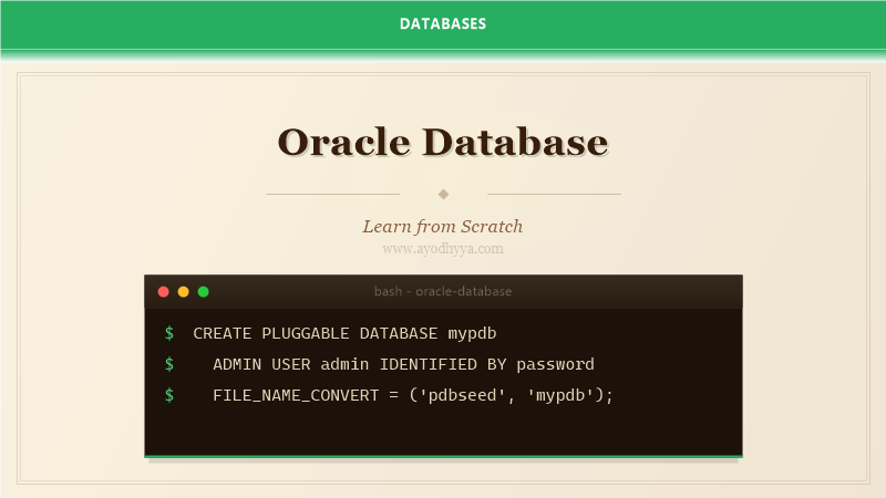 Oracle Database Tutorial: Learn Enterprise DB from Scratch (2026)
