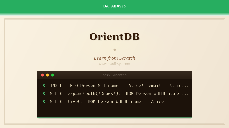 OrientDB Tutorial: Learn Multi-Model Database from Scratch (2026)