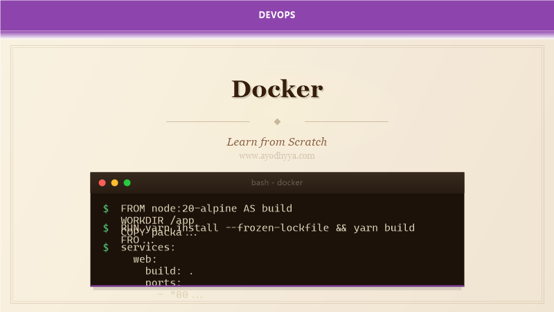 Docker Tutorial: Learn Containerization from Scratch (2026)