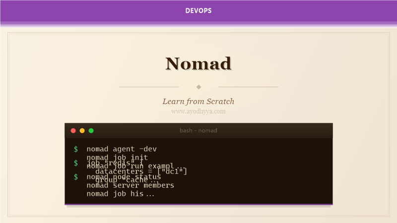 Nomad Tutorial: Learn Workload Orchestrator from Scratch (2026)