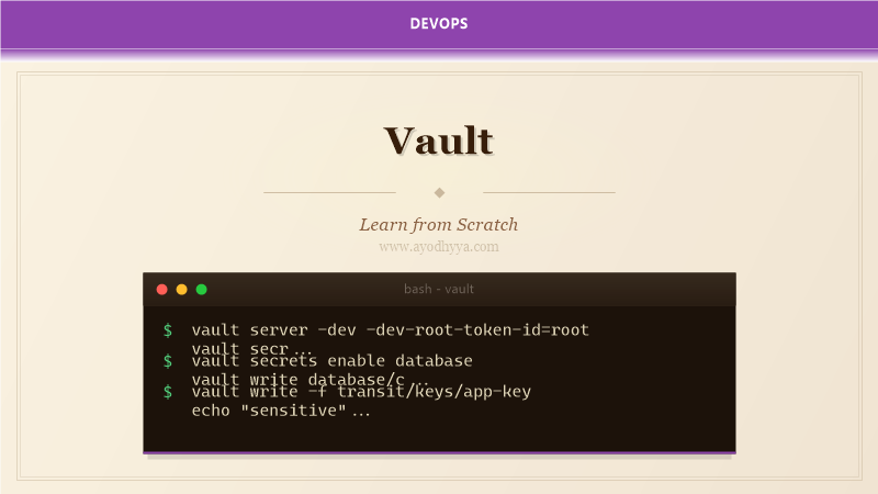 Vault Tutorial: Learn Secrets Management from Scratch (2026)