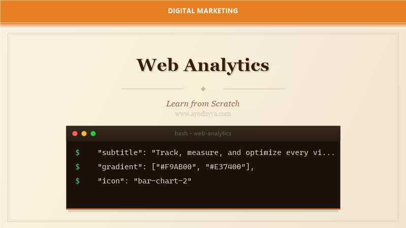 Web Analytics Tutorial: Learn Data Tracking from Scratch (2026)