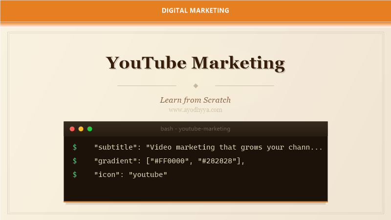 YouTube Marketing Tutorial: Learn Video Promotion from Scratch (2026)