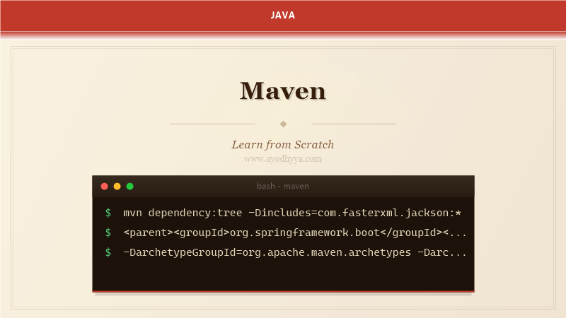 Maven Tutorial: Learn Build Tool from Scratch (2026)
