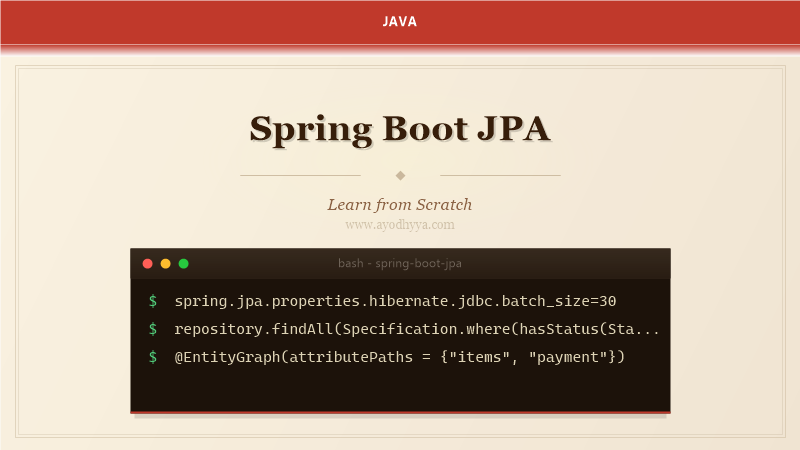 Spring Boot JPA Tutorial: Learn Data Access from Scratch (2026)