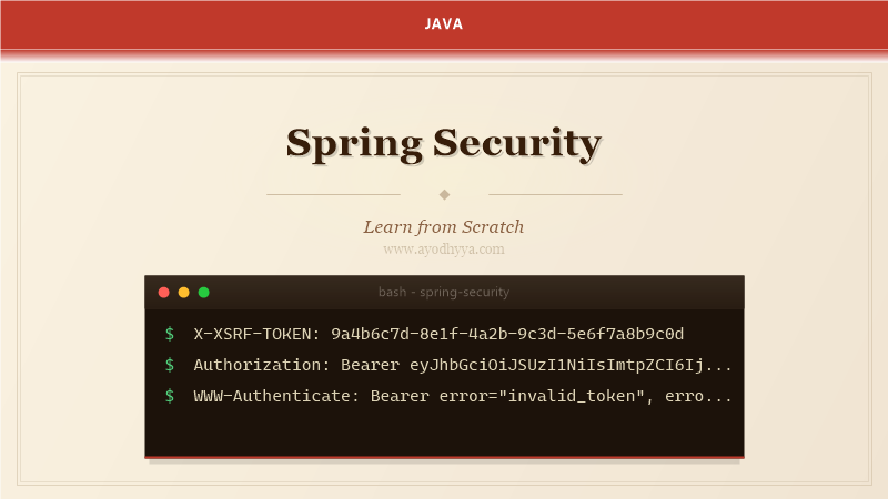 Spring Security Tutorial: Learn Authentication from Scratch (2026)