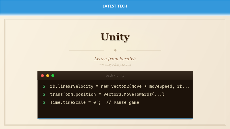Unity Tutorial: Learn Game Development from Scratch (2026)