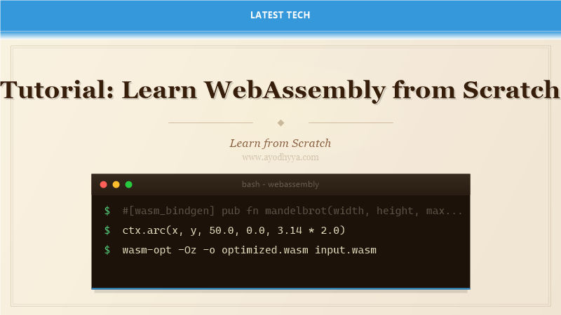 Tutorial: Learn WebAssembly from Scratch (2026)