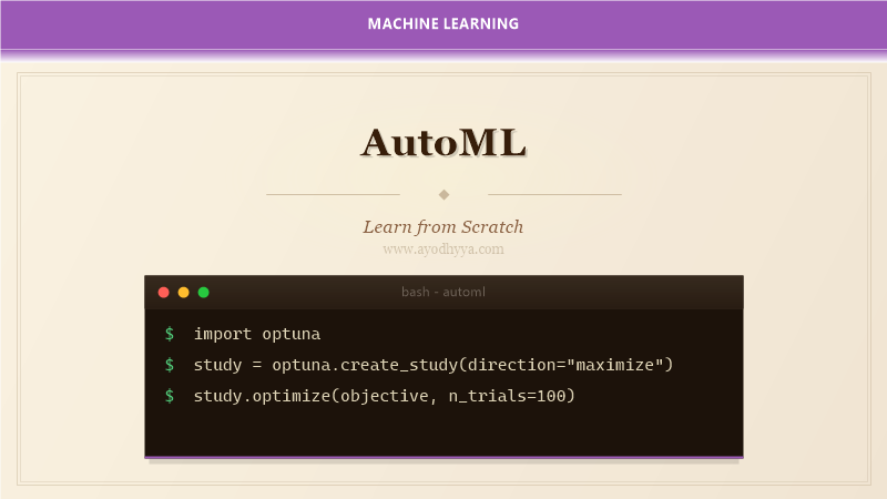 AutoML Tutorial: Hyperparameter Optimization, NAS, AutoKeras, TPOT (2026)