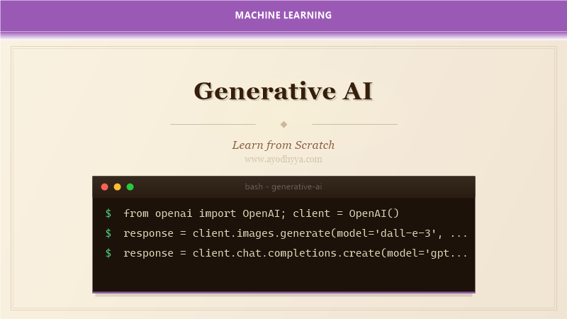 Generative AI Tutorial: Learn GenAI from Scratch (2026)
