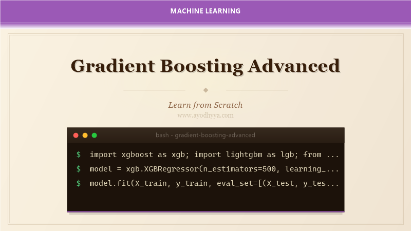 Gradient Boosting Advanced Tutorial: XGBoost, LightGBM, CatBoost (2026)