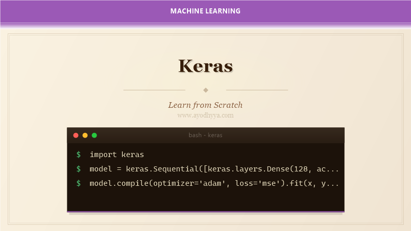 Keras Tutorial: Learn Deep Learning API from Scratch (2026)