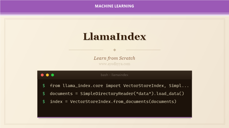 LlamaIndex Tutorial: Master Data Indexing and RAG (2026)