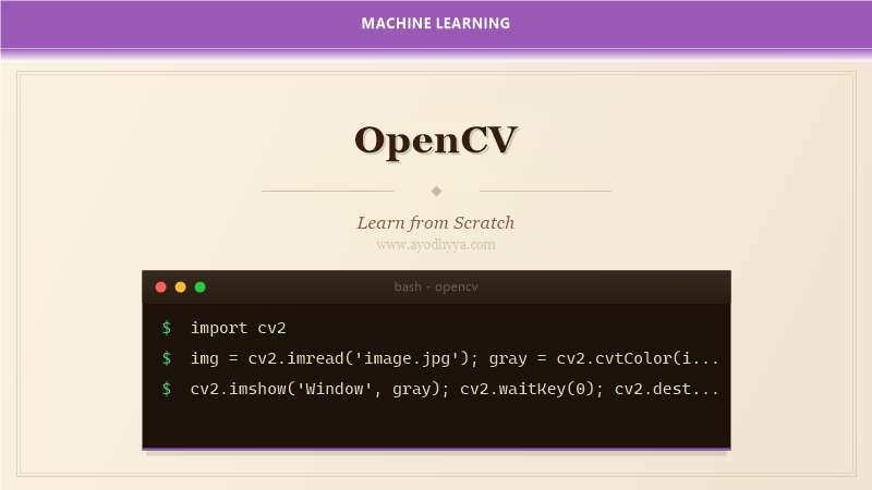 OpenCV Tutorial: Learn Computer Vision from Scratch (2026)