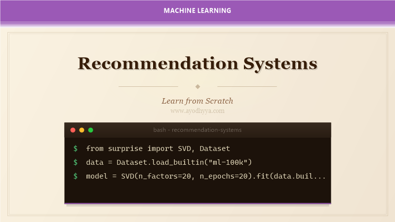 Recommendation Systems Tutorial: Collaborative Filtering, Matrix Factorization, Deep Learning (2026)