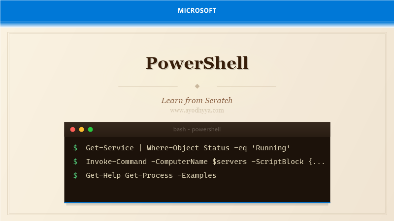 PowerShell Tutorial: Learn Automation from Scratch (2026)