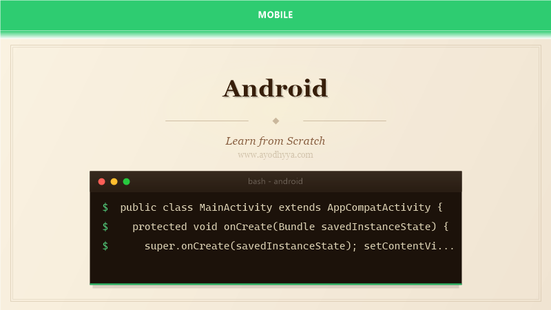 Android Tutorial: Learn App Development from Scratch (2026)