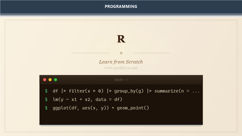 R Tutorial: Learn Statistical Computing from Scratch (2026)