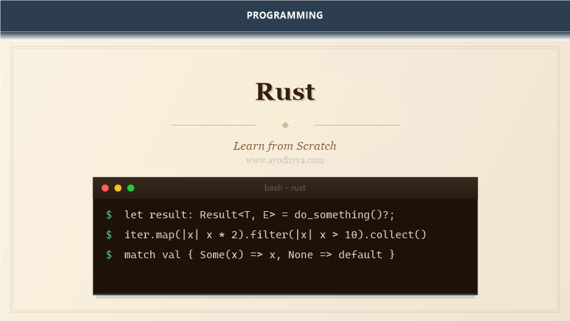 Rust Tutorial: Learn Safe Systems from Scratch (2026)