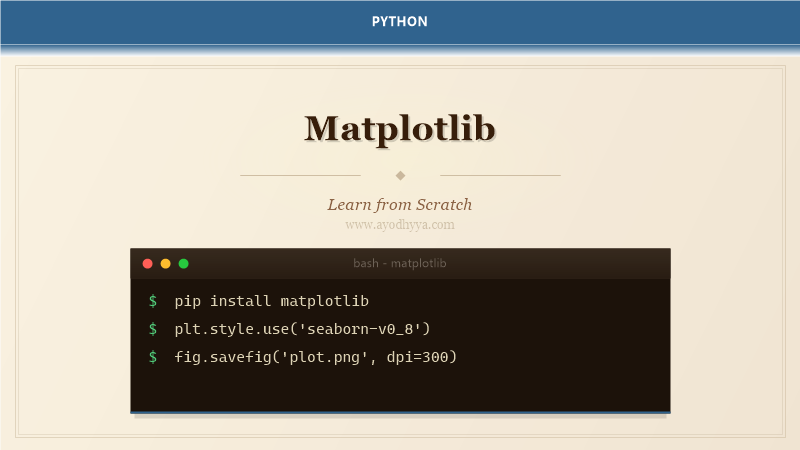 Matplotlib Tutorial: Learn Data Visualization from Scratch (2026)
