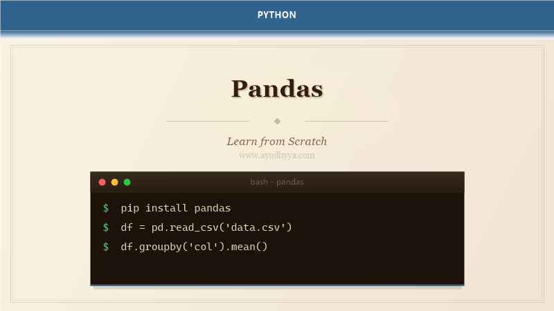 Pandas Tutorial: Learn Data Analysis from Scratch (2026)