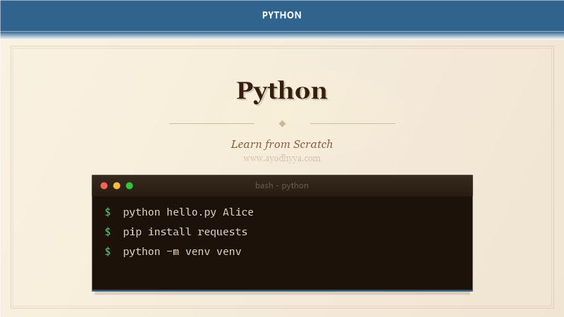 Python Tutorial: Learn Python Programming from Scratch (2026)