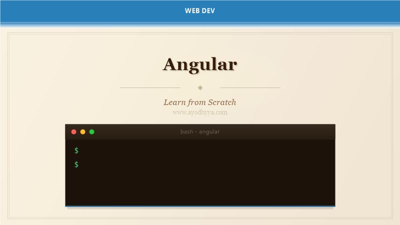 Angular Tutorial: Learn Web Framework from Scratch (2026)