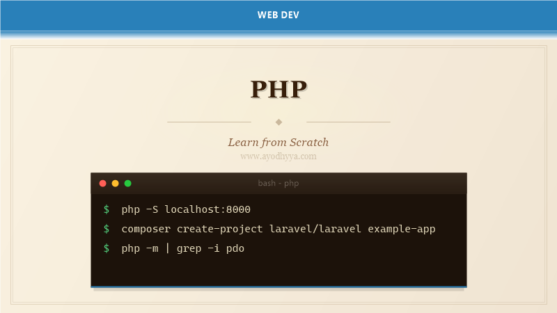 PHP Tutorial: Learn Server-Side Scripting from Scratch (2026)