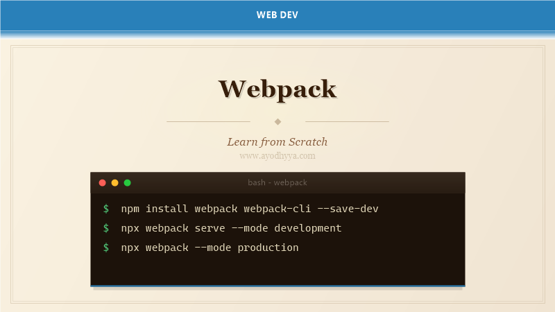 Webpack Tutorial: Learn Module Bundler from Scratch (2026)